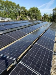 Duurzaam project zonnepanelen
